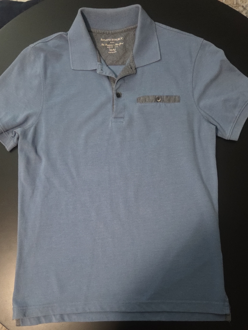 Banana Republic Men’s Blue Polo Shirt